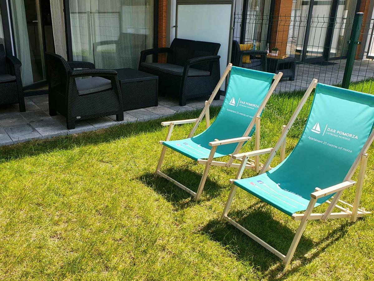 Apartament Dar Pomorza 20M Do Plazy Ustronie Apartments Устроне-Морске Экстерьер фото